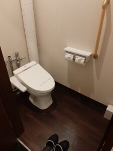 丸駒温泉のトイレ