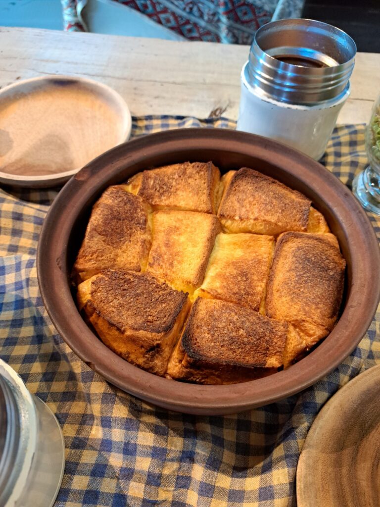 スプウン谷のザワザワ村　朝食